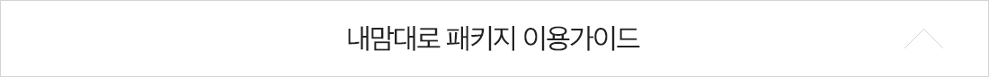 내맘대로 패키지 이용가이드